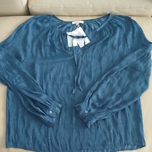 Skies are Blue Blouse